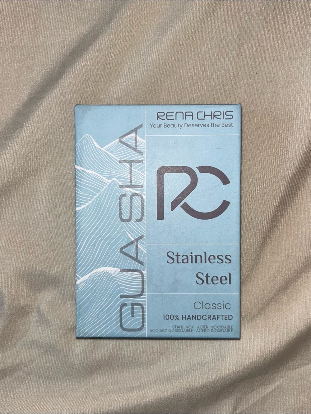 RENA CHRIS stainless steel gua sha